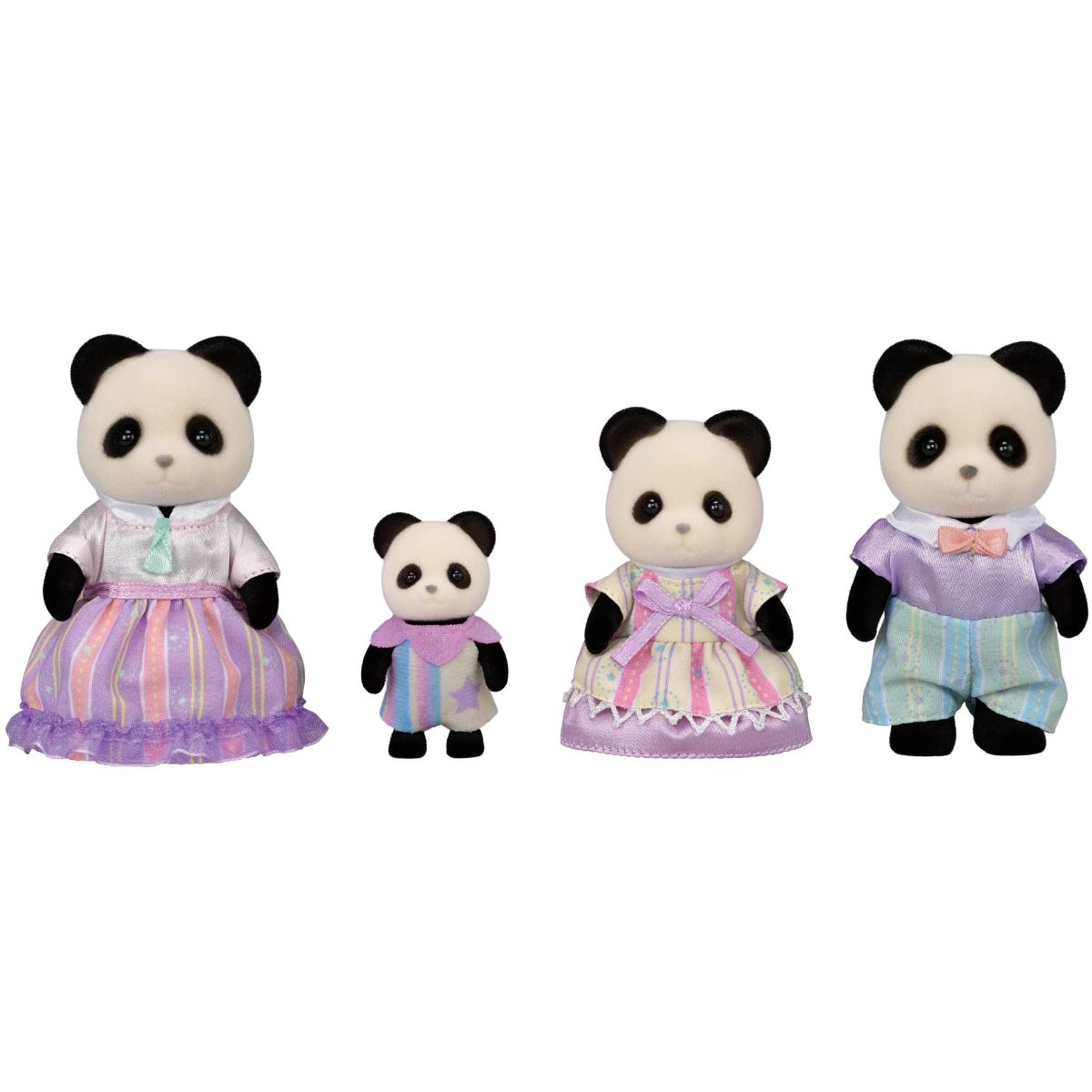 Calico Critters Pookie Panda Family