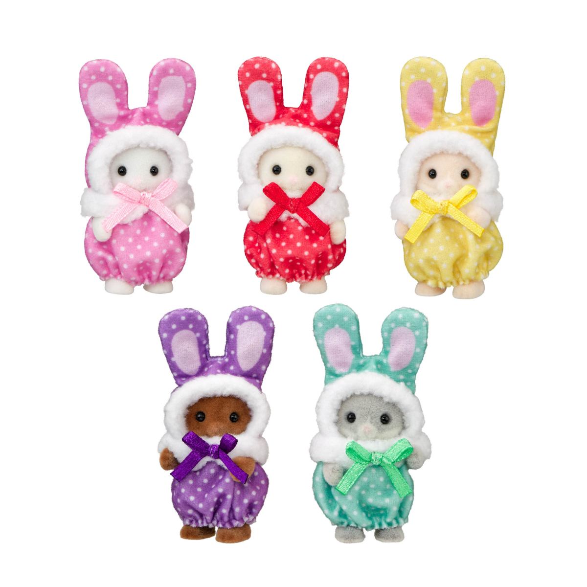 Calico Critters Colorful Bunny Costume