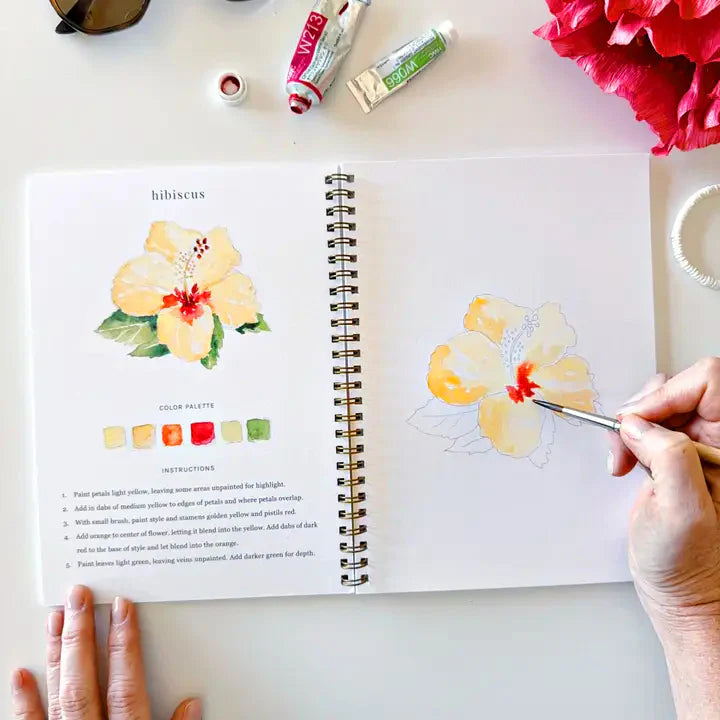 Tropical Watercolor Book