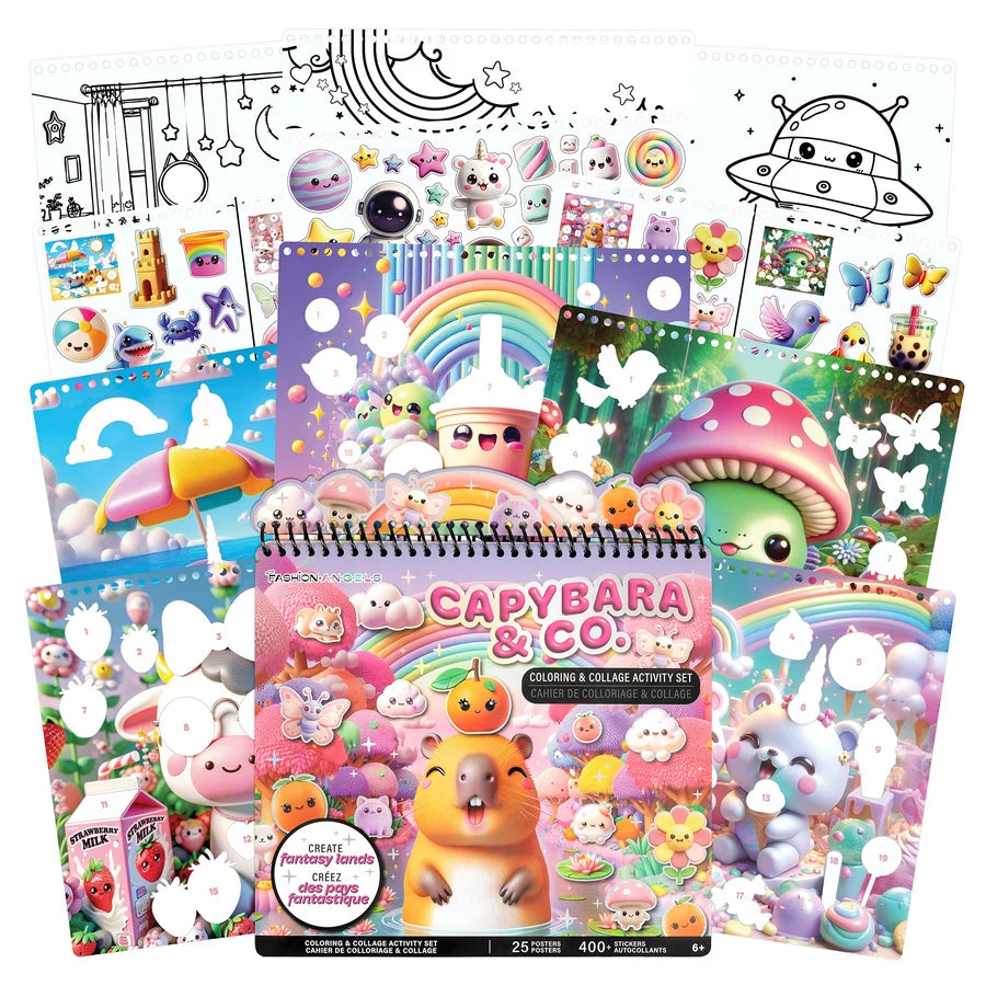 Capybara and Co. Coloring Activity Set