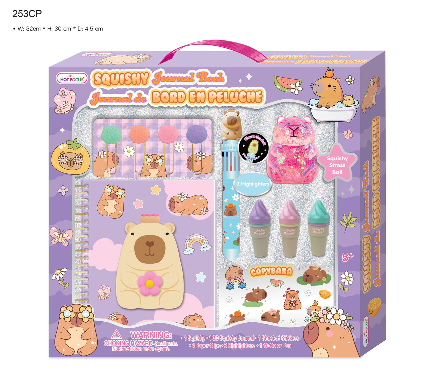 Squishy Journal Book Capybara