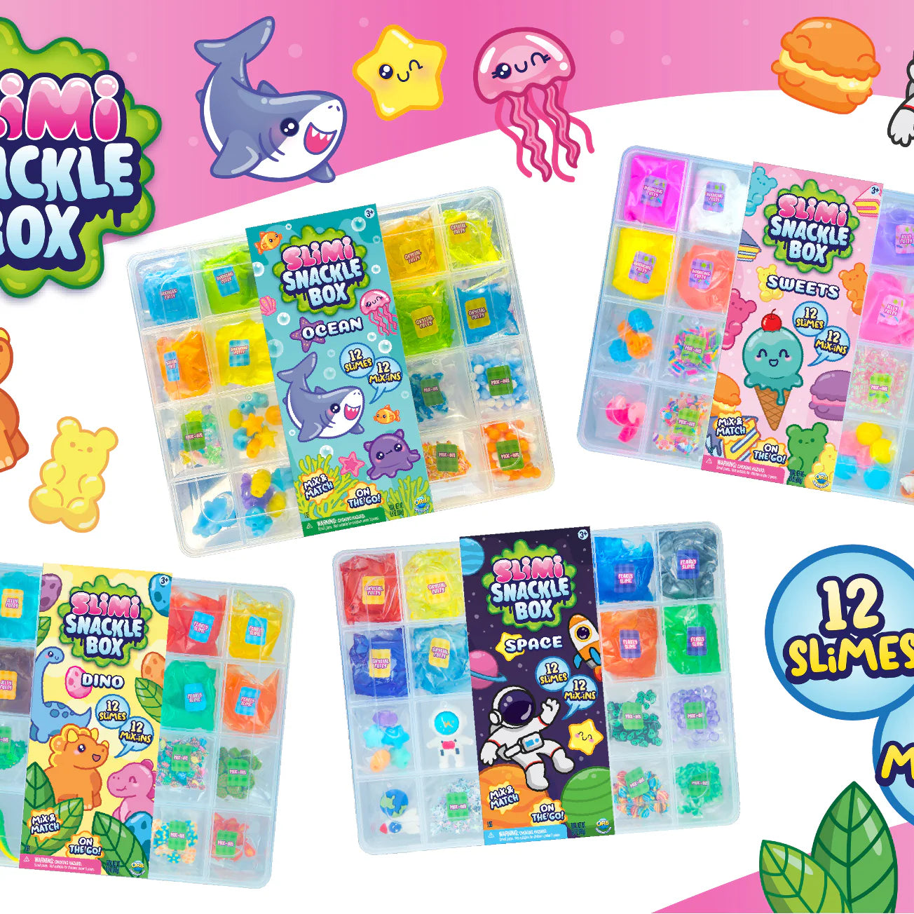 Slimi Snackle Box - Sweets
