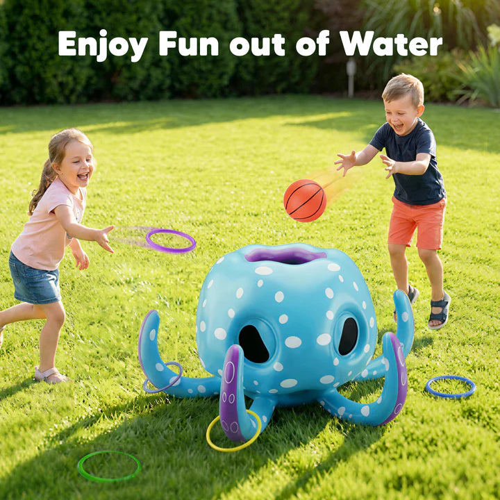 2 in 1 Inflatable Octopus