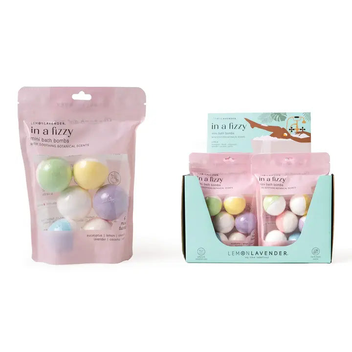 Lemon Lav Mini Bath Bombs