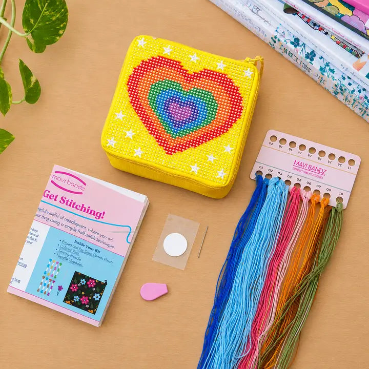 Heart Needlepoint Kit