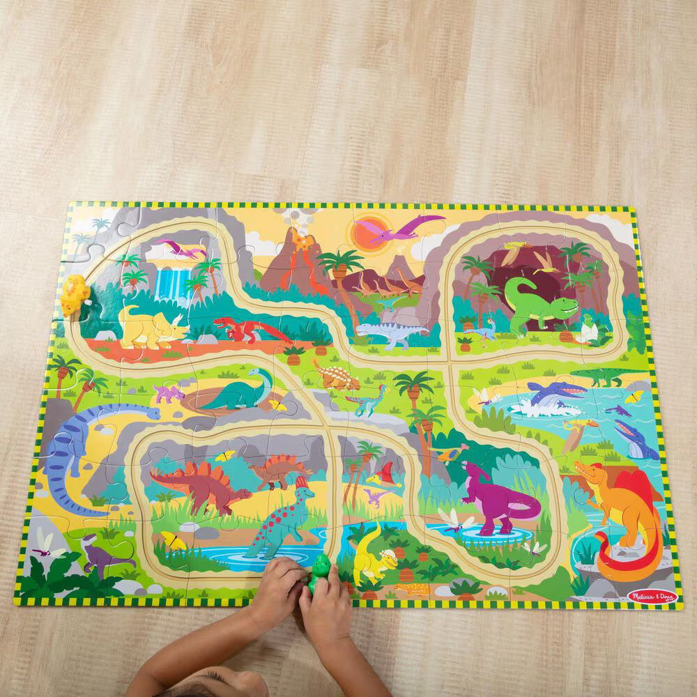 Dino Chase Floor Puzzle