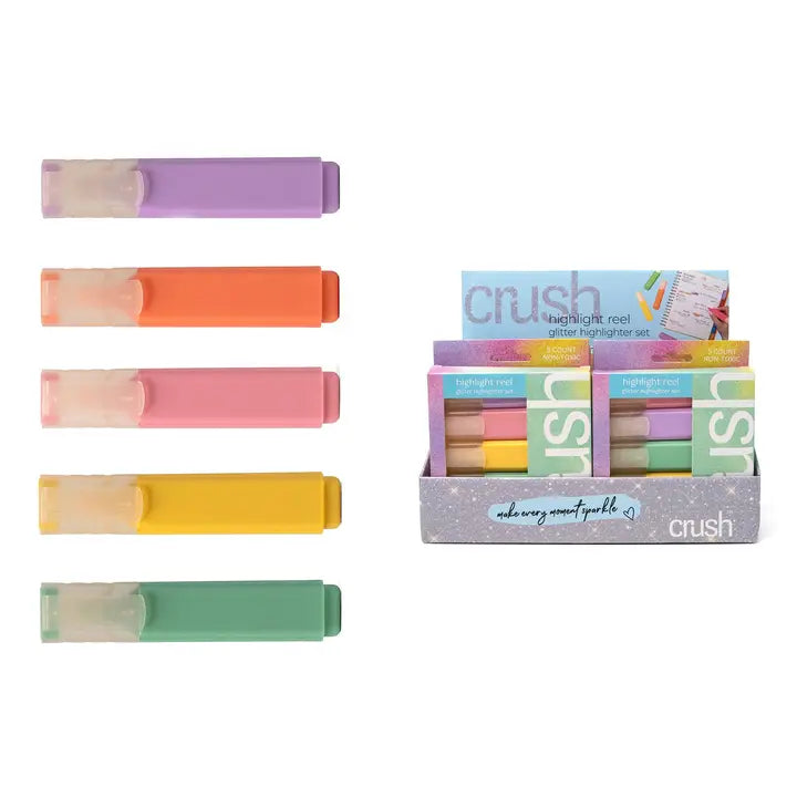 Crush Highlight Reel Glitter Highlighter Set