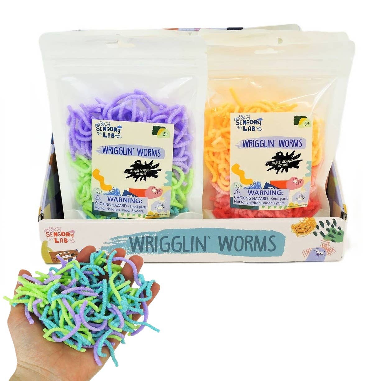 Sensory Lab Wrigglin Worms