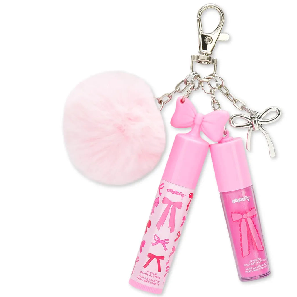Bows Lip Gloss & Lip Oil Key Chain