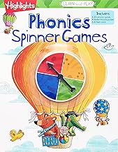 Highlights Learn-and-Play Phonics Spinner Games