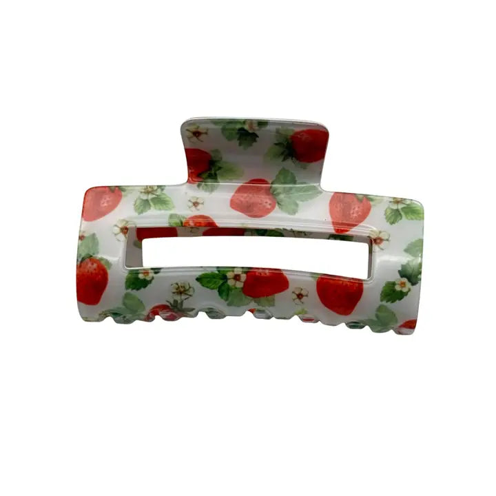 Strawberries Hair Claw