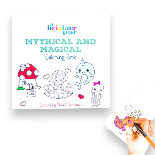 Myth Magic Mini Color Bk