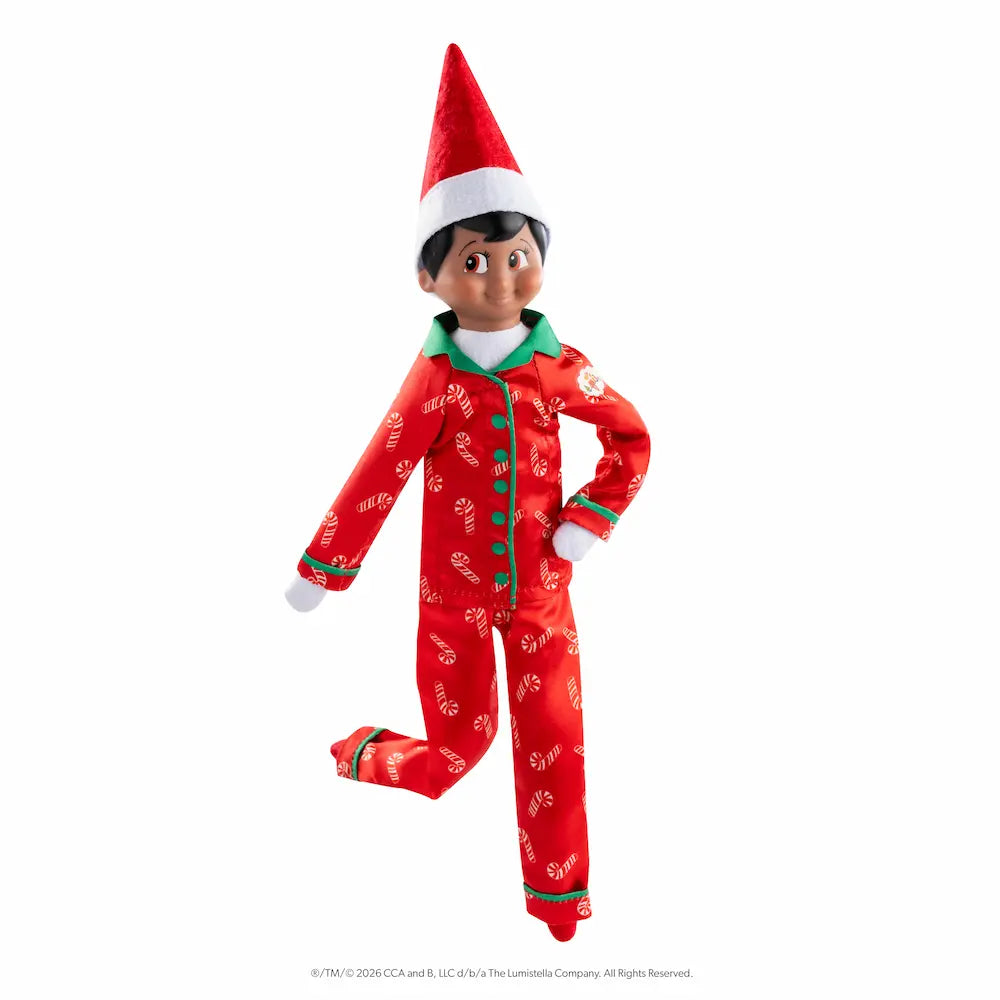 Claus Couture Candy Cane PJ Set