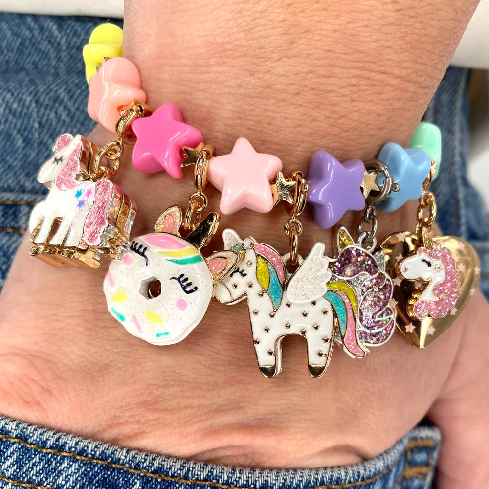 Charm IT Pastel Gold Star