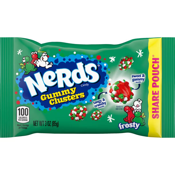 Nerds Holiday Gummy Clusters Share Pack