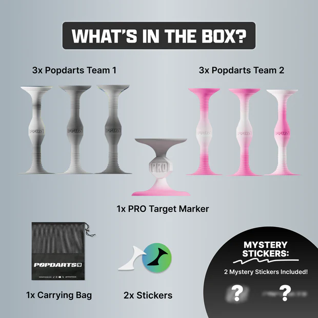 Popdarts Pro Pink Gray