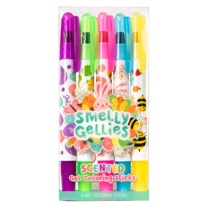 Smelly Gellies Spring Gel Crayons 5 Pack