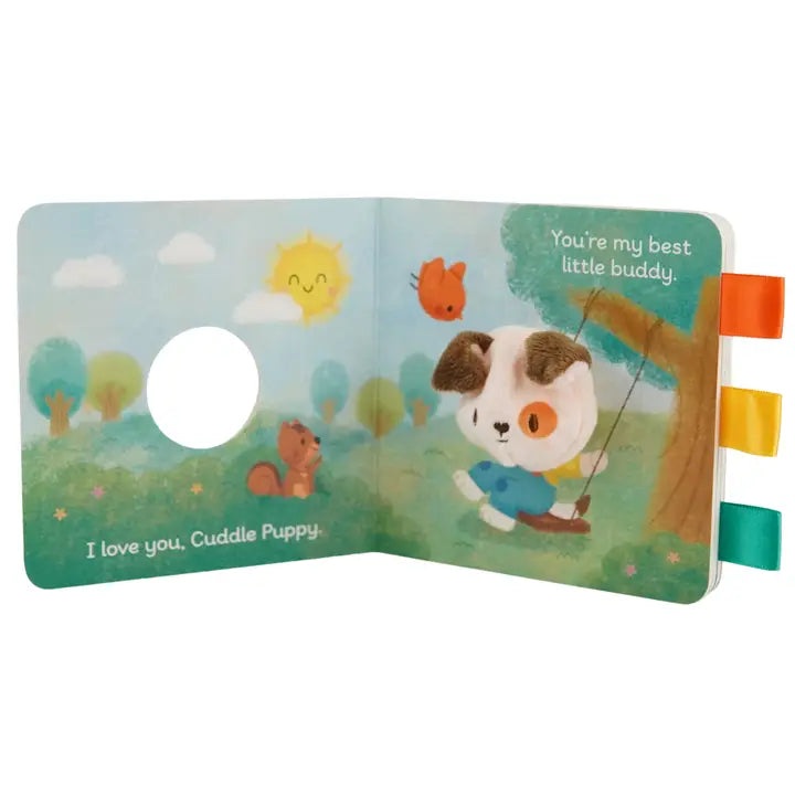 Cuddle Puppy Puppet Book