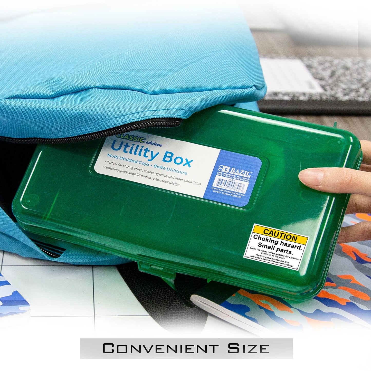 Pencil Case Multipurpose Utility Box - Classic Color