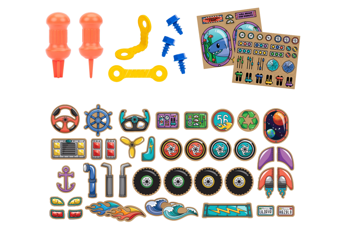 Boxineers™ Cardboard Vehicles