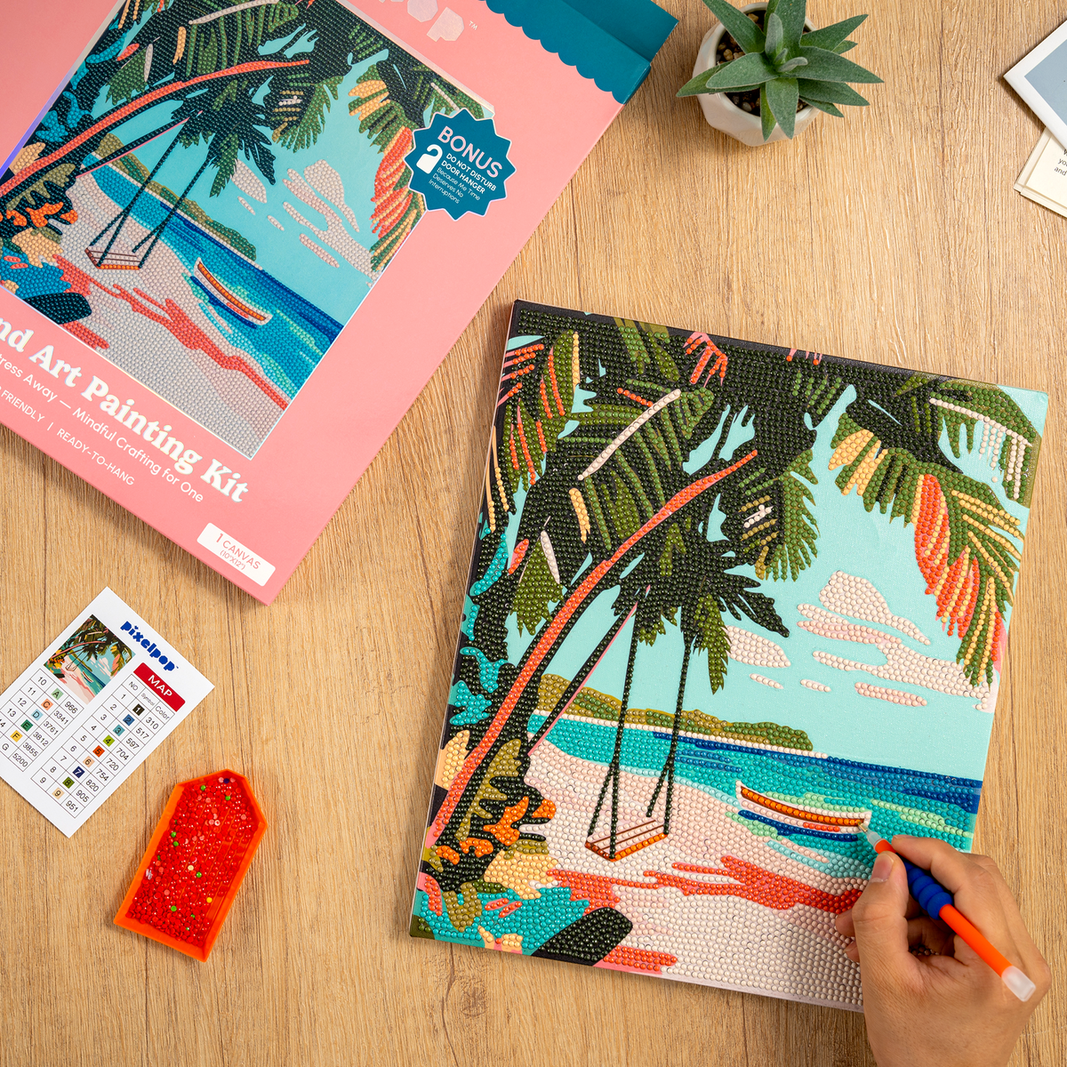 PixelPop™ Diamond Art — Reset Edition - Island Morning