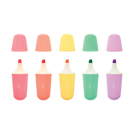 Le Bonbon Patisserie: Pastel Highlighters (Set of 5)