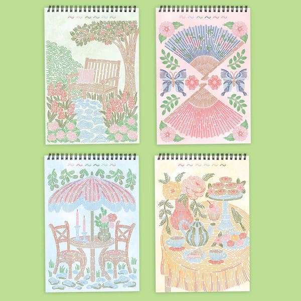 FlowArt: Trace-by-Line, Brunch in
Bloom