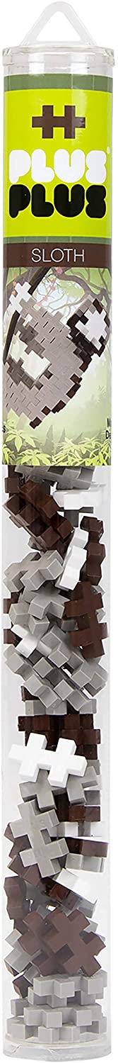 Plus-Plus Sloth Tube