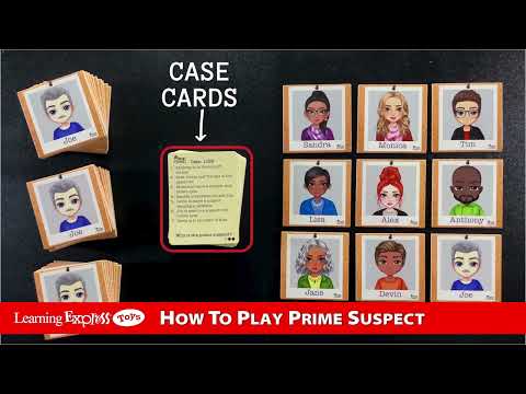Prime Suspect Logic Game