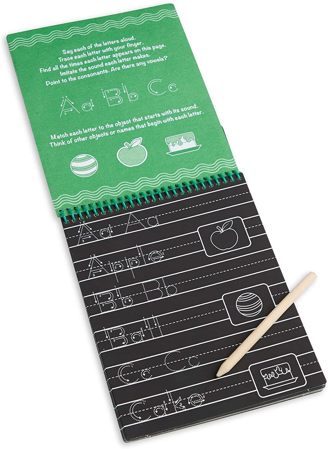 Abc 123 Scratch Art Pad**