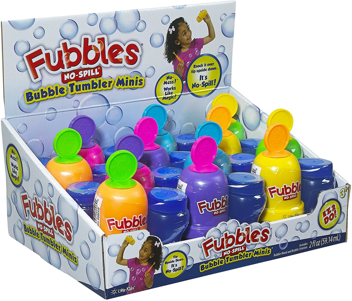 No Spill Bubble Tumbler