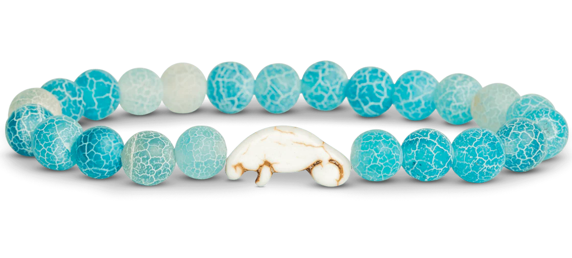 Manatee Aqua Blue Fahlo - Drift