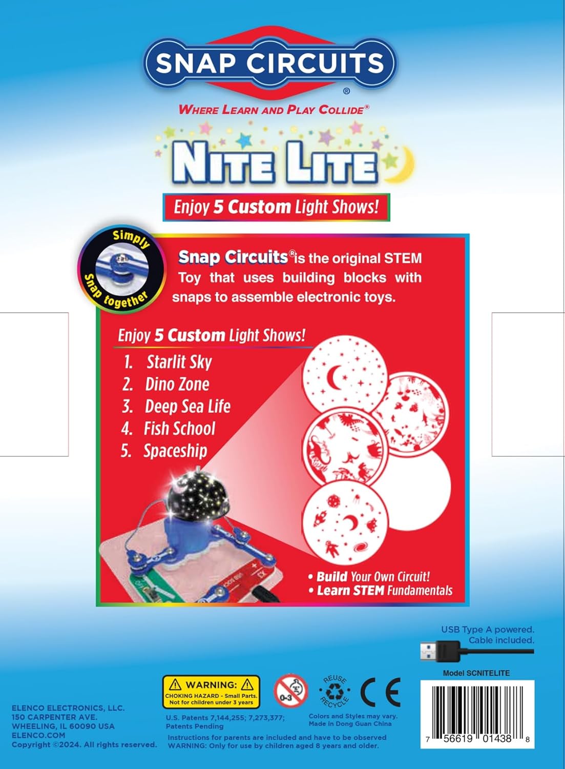 *** Snap Circuits Nite Li
