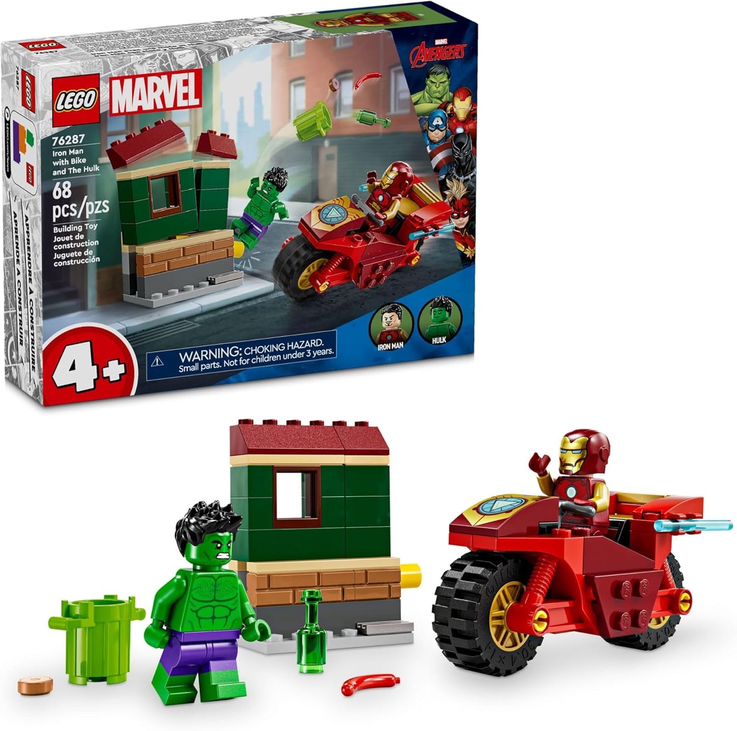 Iron Man Bike Hulk
