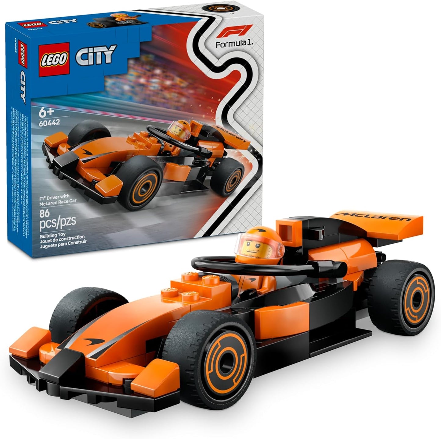 F1 Driver Mclauren Car