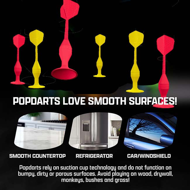 Popdarts Rookie Red Yellow