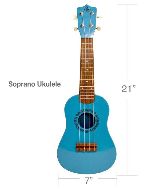 Kakoo Ukuleles Pacific Bl