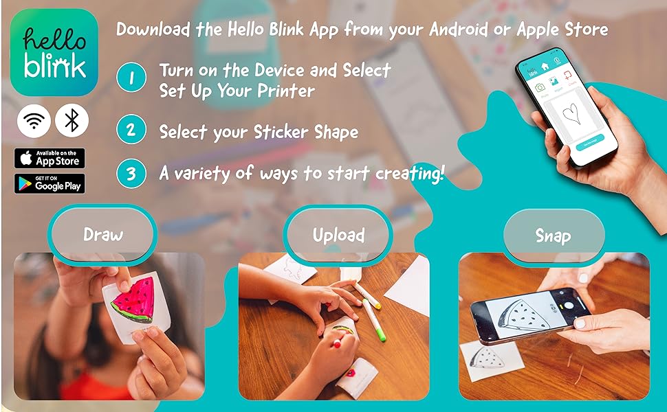 Sticker Maker Hello Blink