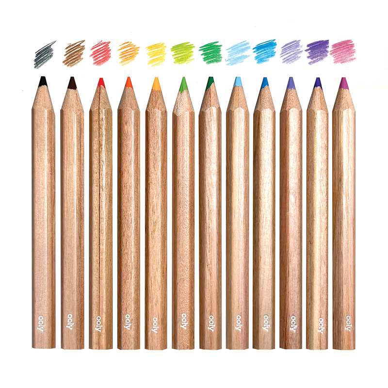 Mini Colored Pencils Set