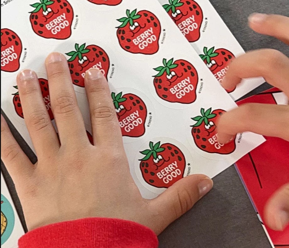 Berry Good! Strawberry Scratch 'n Sniff Stinky Stickers®