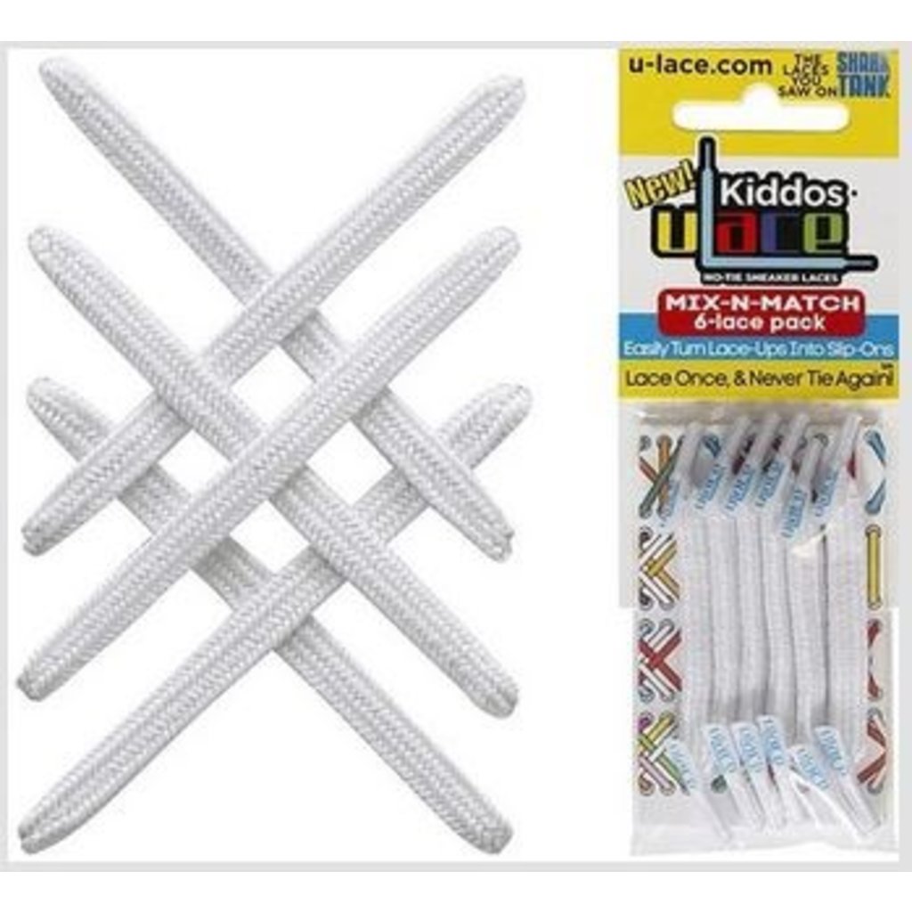 U Lace White Kiddo