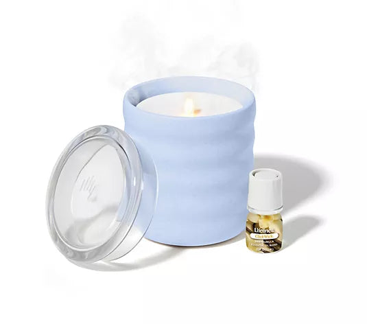 Flameless Candle Diffuser Bubble Blue