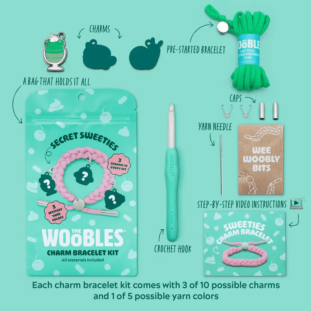 Secret Sweeties Charm Bracelet Kit Woobles