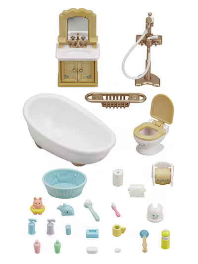 Country Bathroom Set Calico Critters