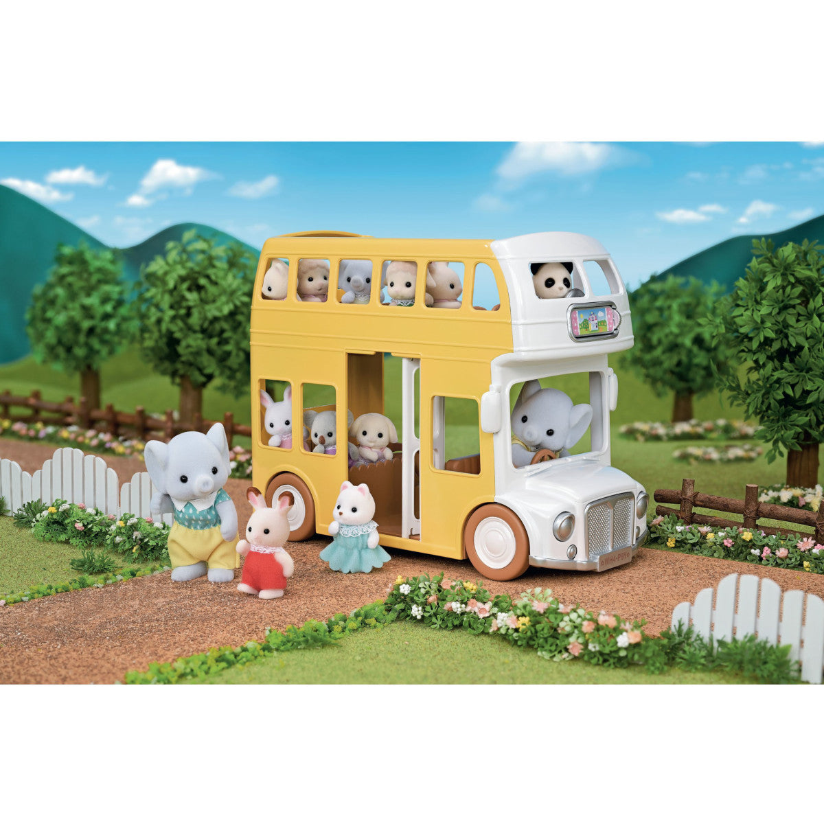 Calico Critters Nursery Double Decker Bus