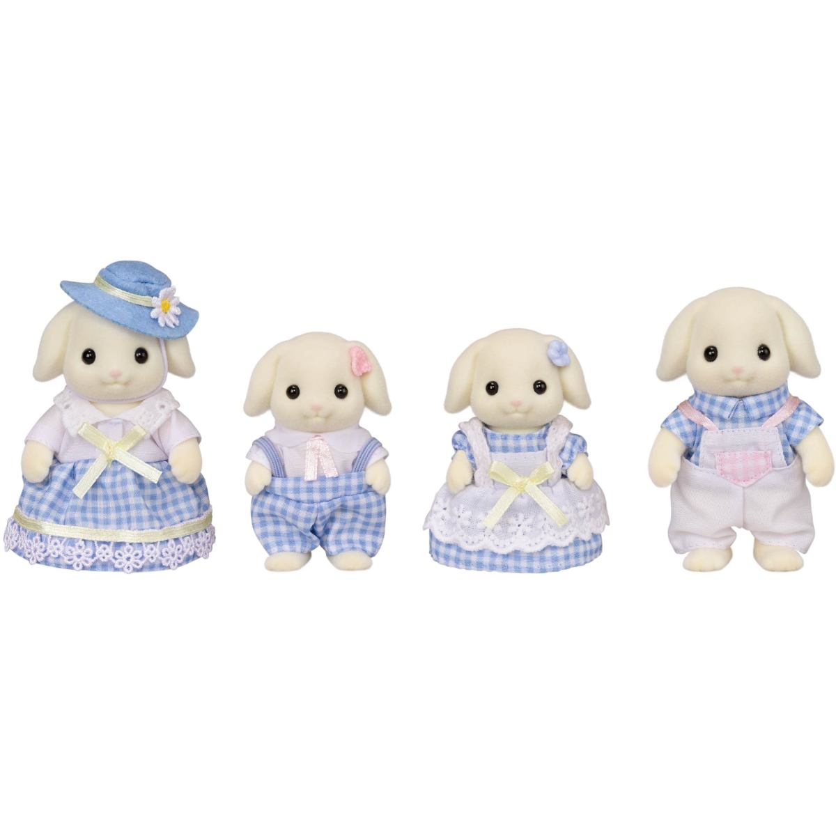 Calico Critters Flora Rabbit Family