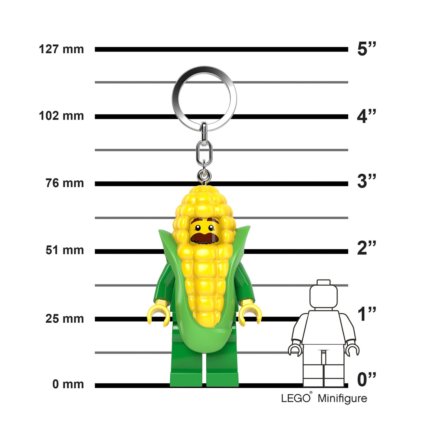LEGO Farmers Market LED Keychain
