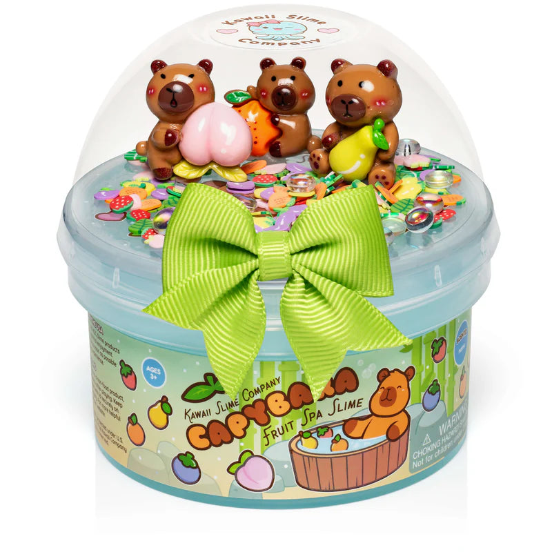 Capybara Fruit Spa Kawaii Slime