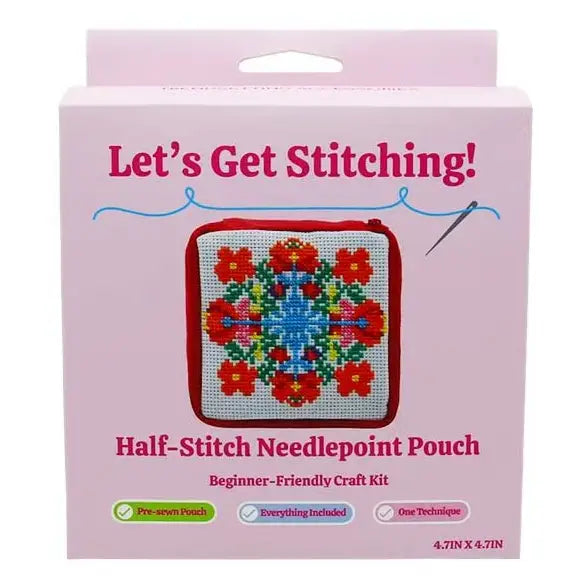 Floral Needlepoint Kit