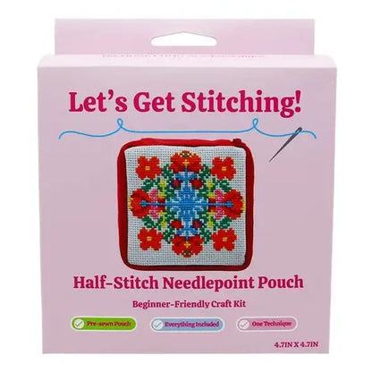Floral Needlepoint Kit